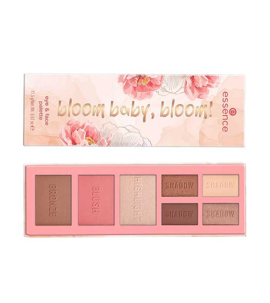 Bronceadores En Polvo | Essence Essence - Paleta Para Sombras Y Ojos Bloom Baby, Bloom! - 01: Make It Bloom