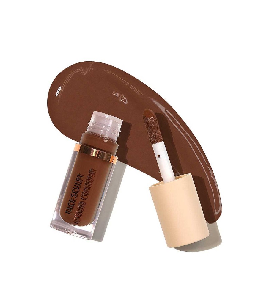 Bronceadores En Crema | MOIRA Moira - Contorno L Quido Face Sculpt Liquid Contour - 400: Cocoa