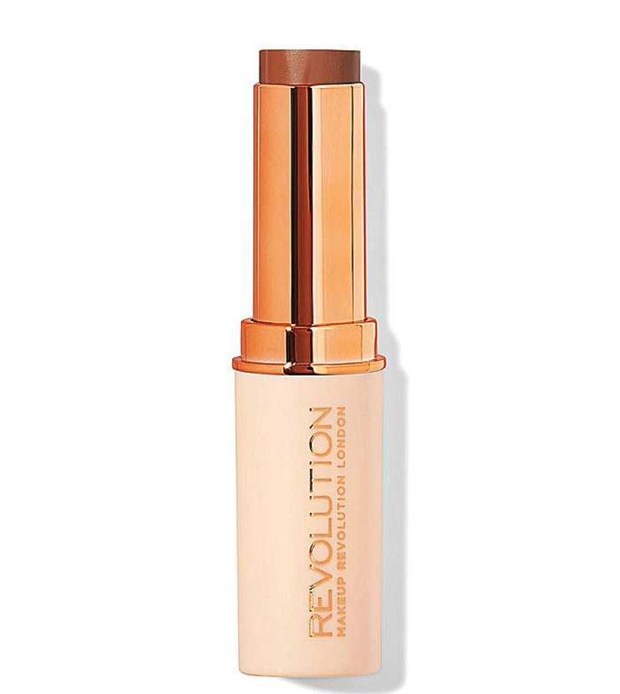 Base De Maquillaje En Crema | Makeup Revolution Makeup Revolution - Base De Maquillaje En Stick Fast Base - F14