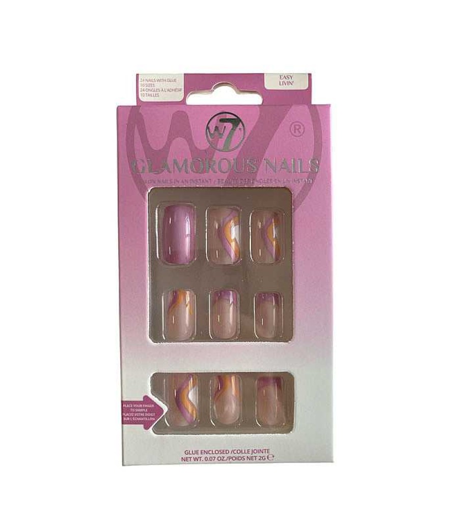 U As Postizas | W7 W7 - U As Postizas Glamorous Nails - Easy Livin'