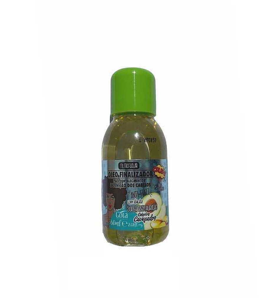 Aceites Capilares | Gota Dourada Gota Dourada - Aceite Fortalecedor Para Cabello Rizado