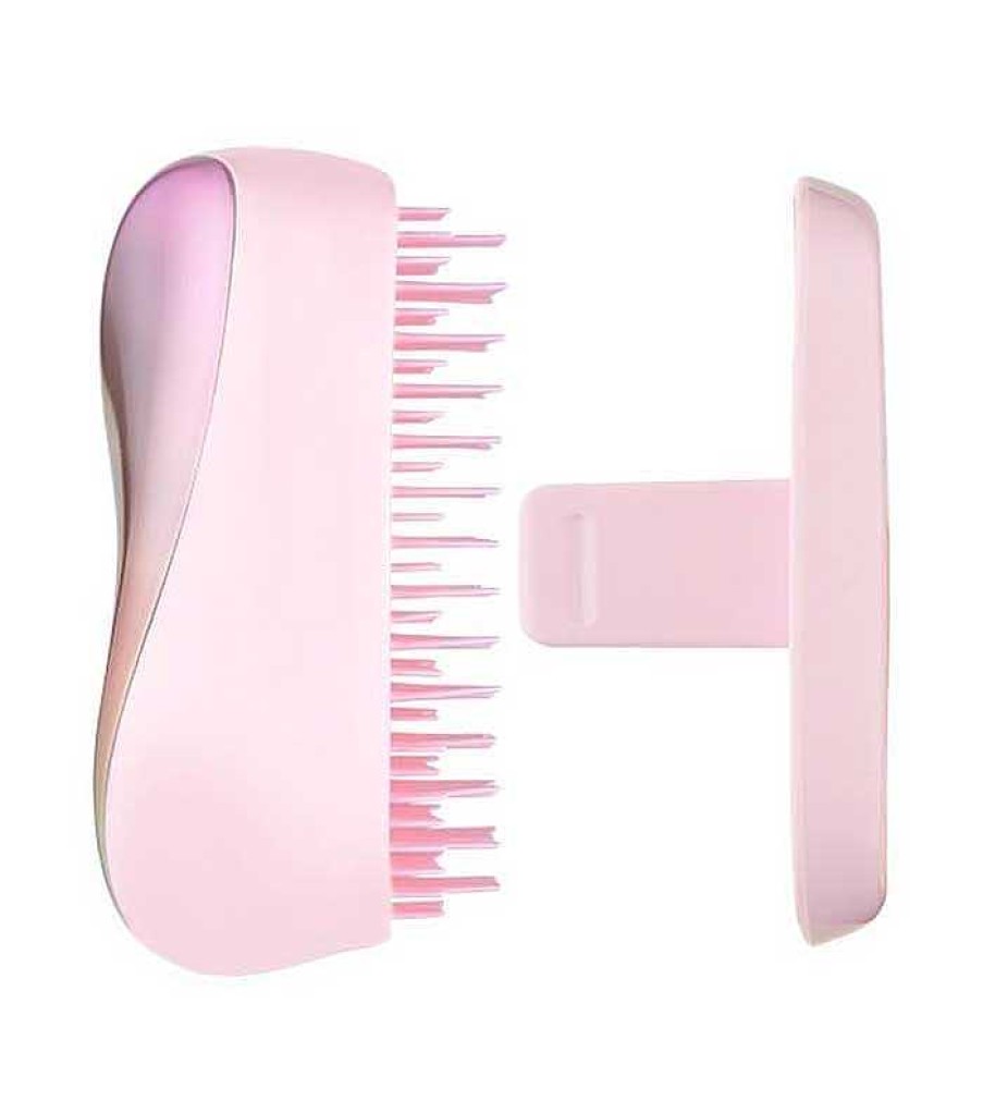 Accesorios Cabello | Tangle Teezer Tangle Teezer - Cepillo Especial Para Desenredar Compact Styler - Pearlescent Matte Chrome