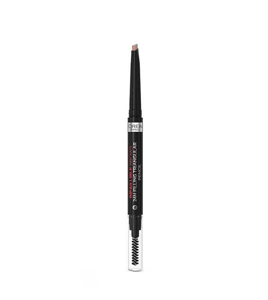 Cejas | Loreal Paris Loreal Paris - L Piz De Cejas Autom Tico Infaillible Brows 24H Filling Triangular Pencil - 6.0: Dark Blonde