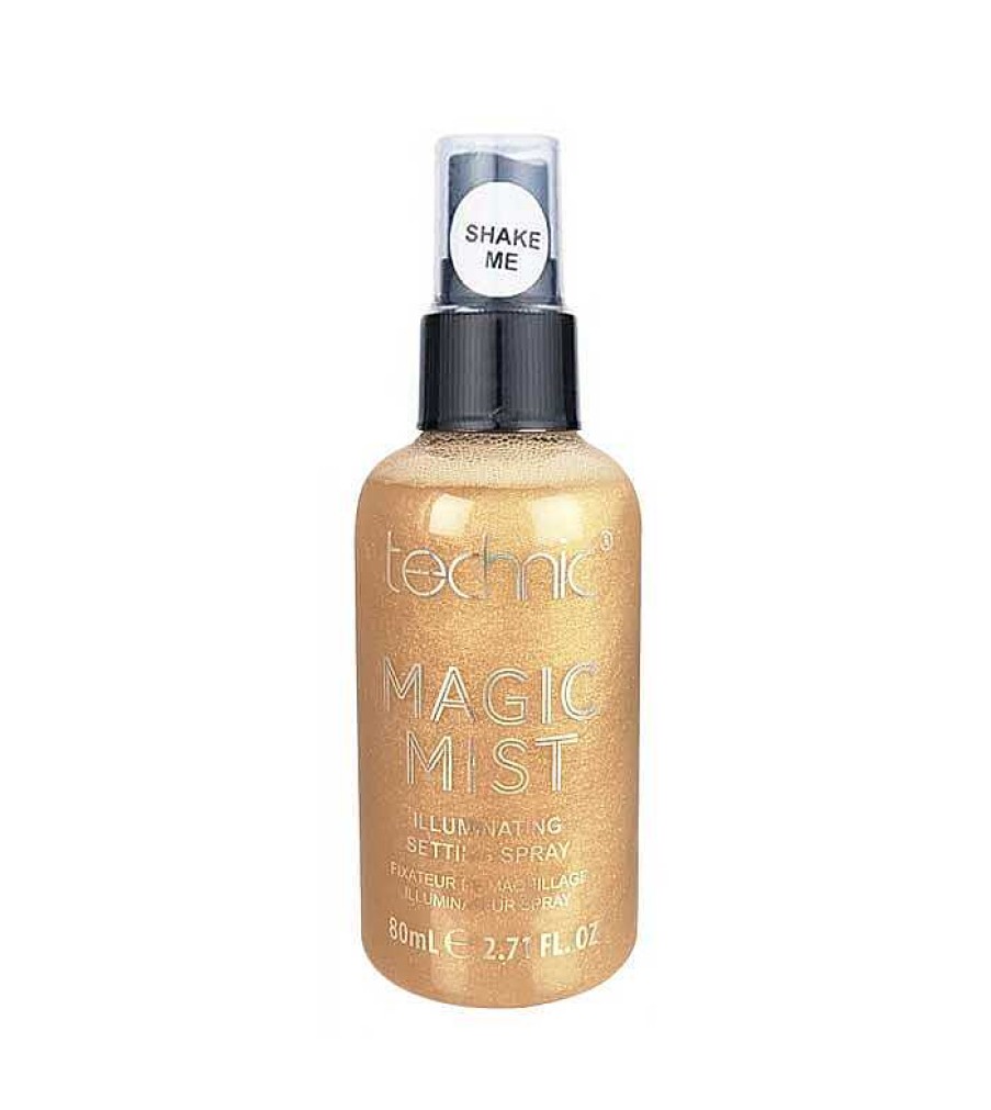 Fijadores Y Prebases | Technic Cosmetics Technic Cosmetics - Spray Fijador Iluminador Magic Mist - 24K Gold