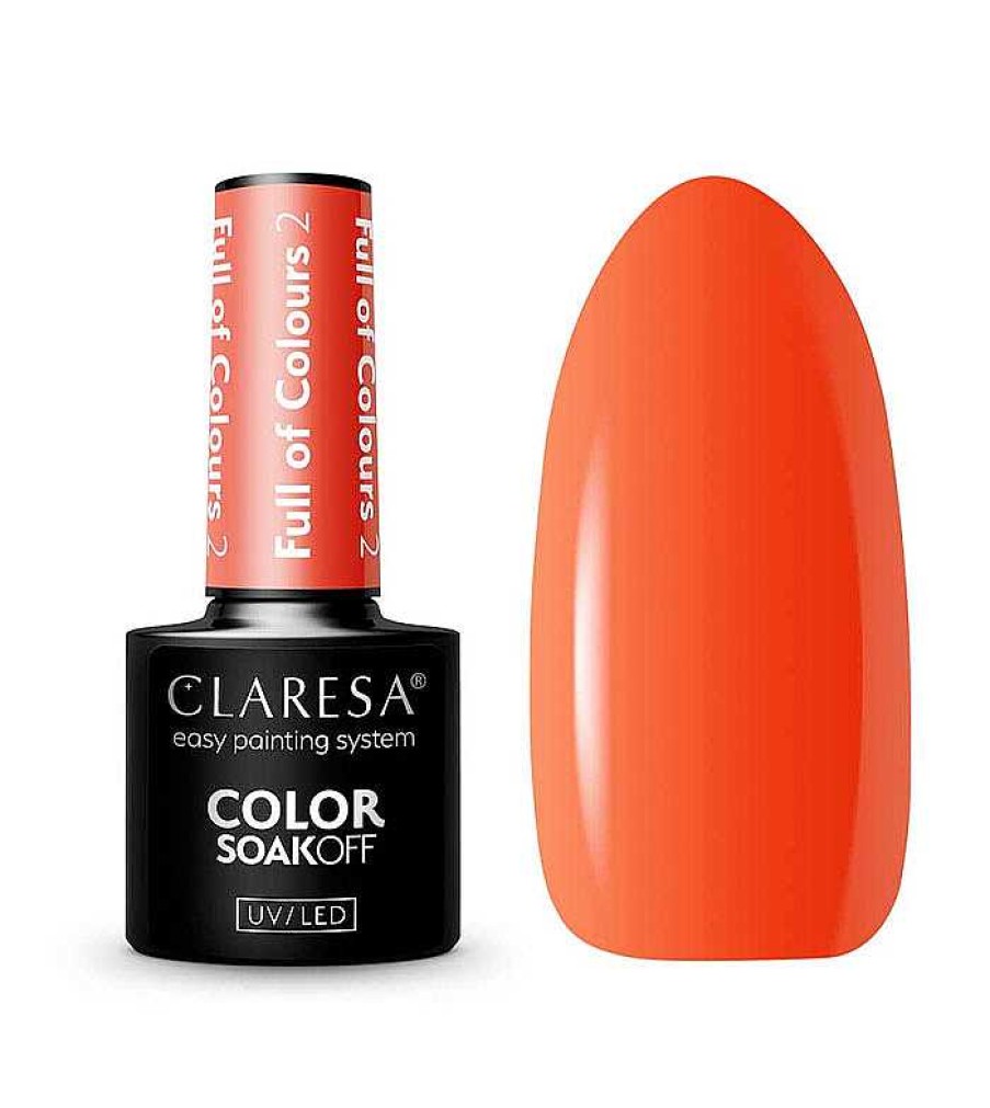 Gel Y Semipermanentes | Claresa Claresa - *Full Of Colours* - Esmalte Semipermanente Soak Off - 02