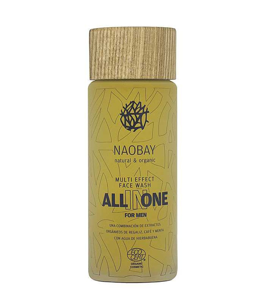 Afeitado | Naobay Naobay - Gel Limpiador Facial Para Hombre All In One