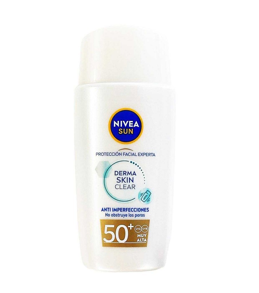 Protectores Solares Faciales | Nivea Nivea Sun - Protecci N Facial Anti Imperfecciones - Spf50+: Muy Alta