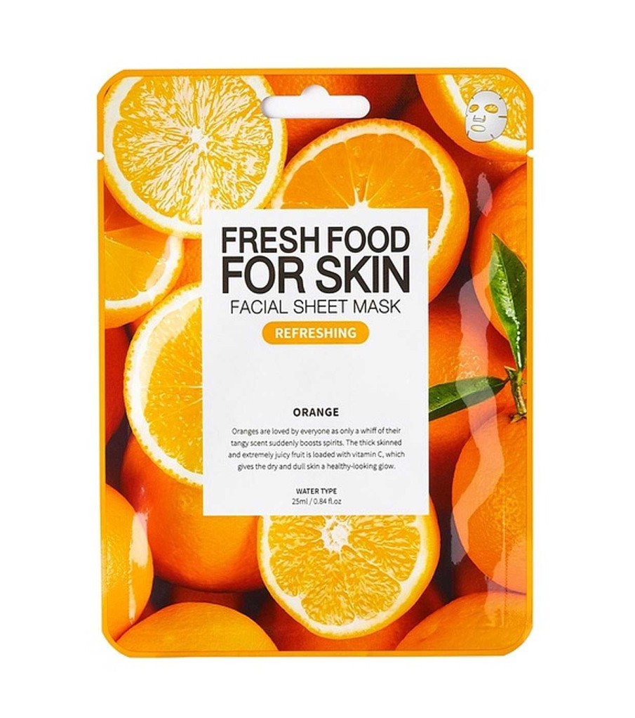 Mascarillas | Farm Skin Farm Skin - Mascarilla Facial Fresh Food For Skin - Naranjas