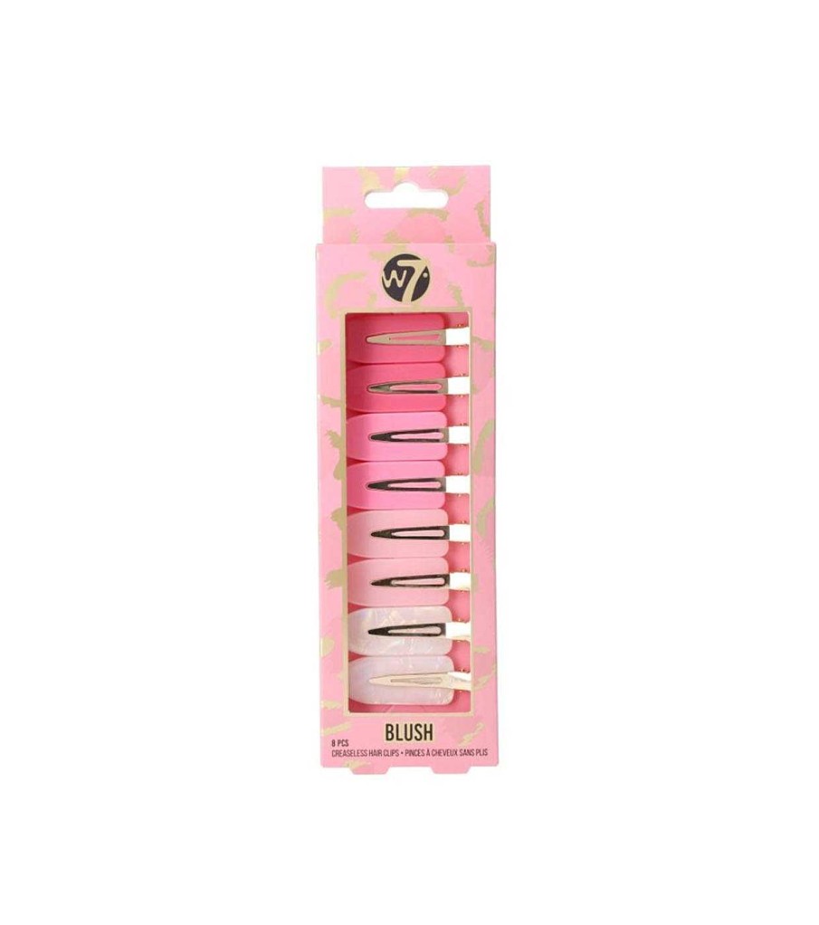 Accesorios Cabello | W7 W7 - Pack De 8 Pinzas Para El Pelo - Blush