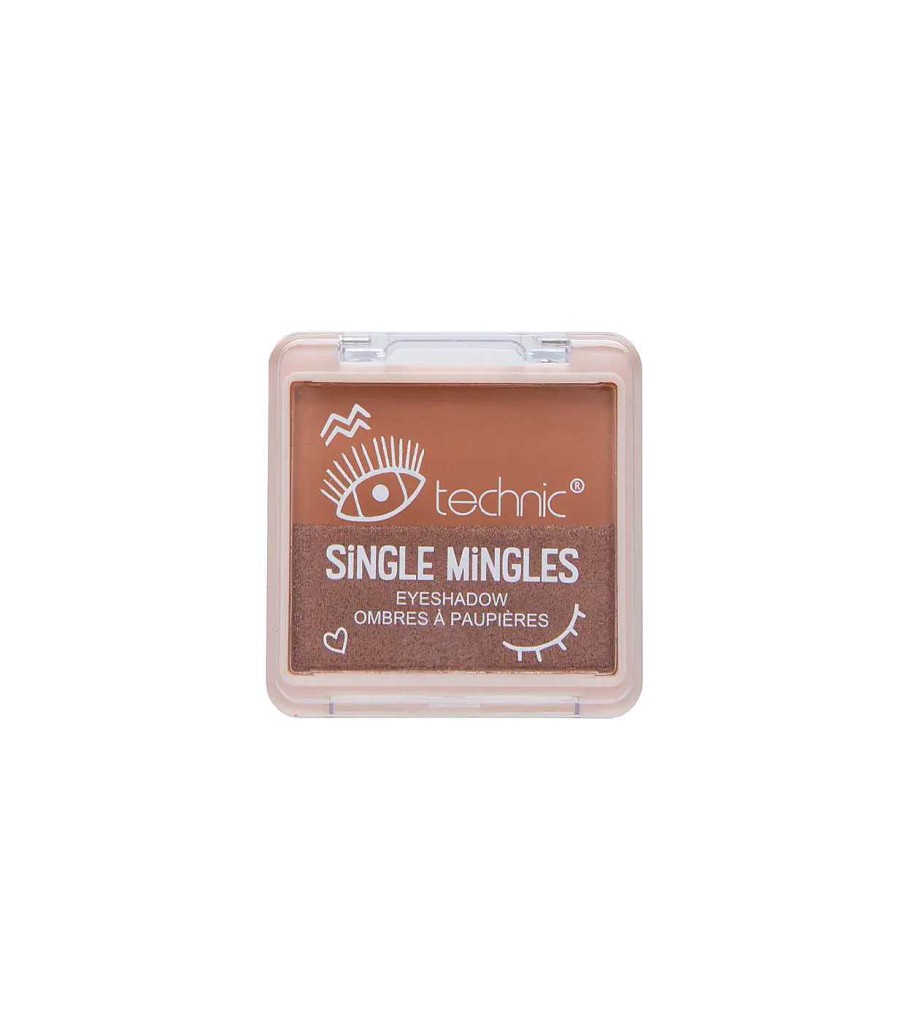 Sombras De Ojos Individuales | Technic Cosmetics Technic Cosmetics - Mini Paleta De Sombras De Ojos Single Mingles - Dating Game