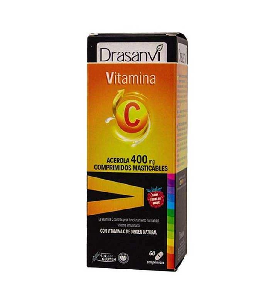 Complementos Alimenticios | Drasanvi Drasanvi - Vitamina C 400 Mg 60 Comprimidos