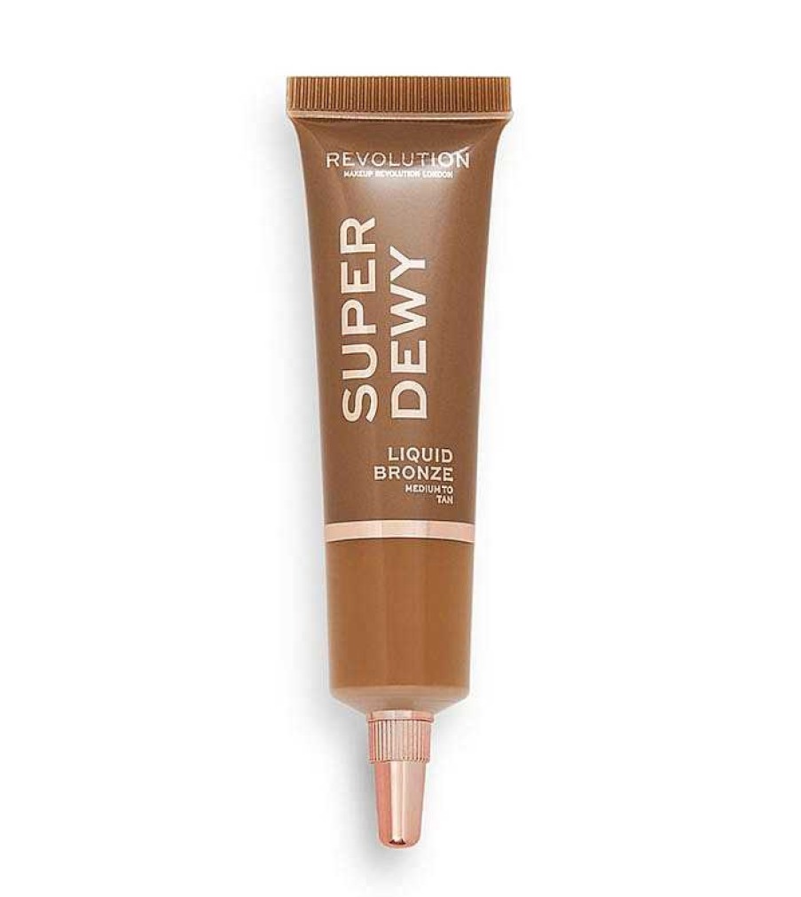 Bronceadores En Crema | Makeup Revolution Revolution - *Super Dewy* - Bronceador L Quido - Medium To Tan