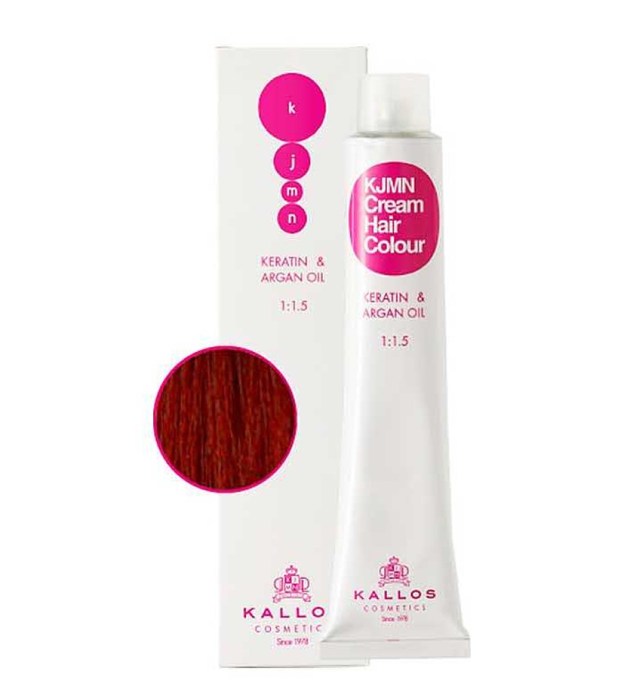 Tintes | Kallos Cosmetics Kallos Cosmetics - Tinte Para El Cabello - 6.45: Dark Copper Mahagany Blond