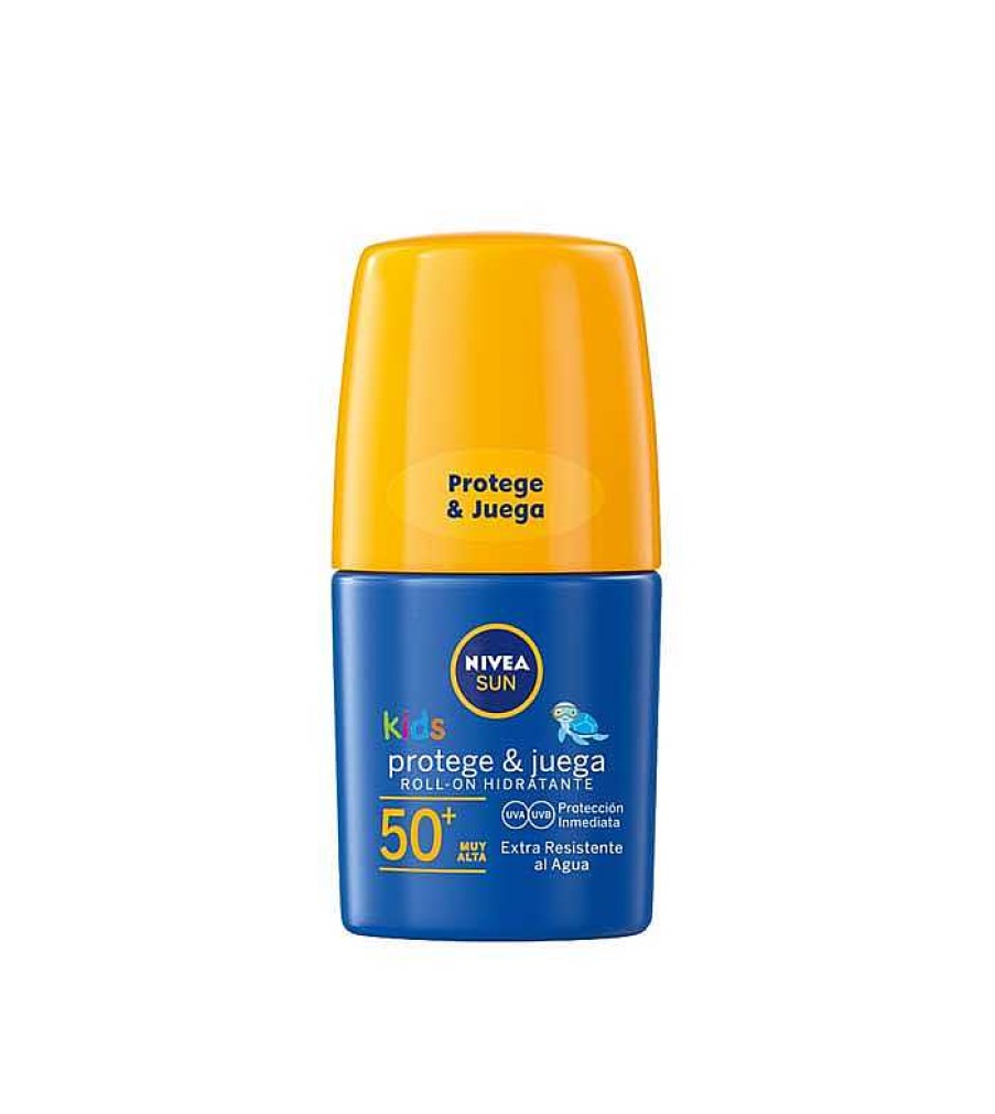 Beb S Y Ni Os | Nivea Nivea Sun - Protector Solar En Roll On Kids Protege & Juega Spf50 - Hidratante