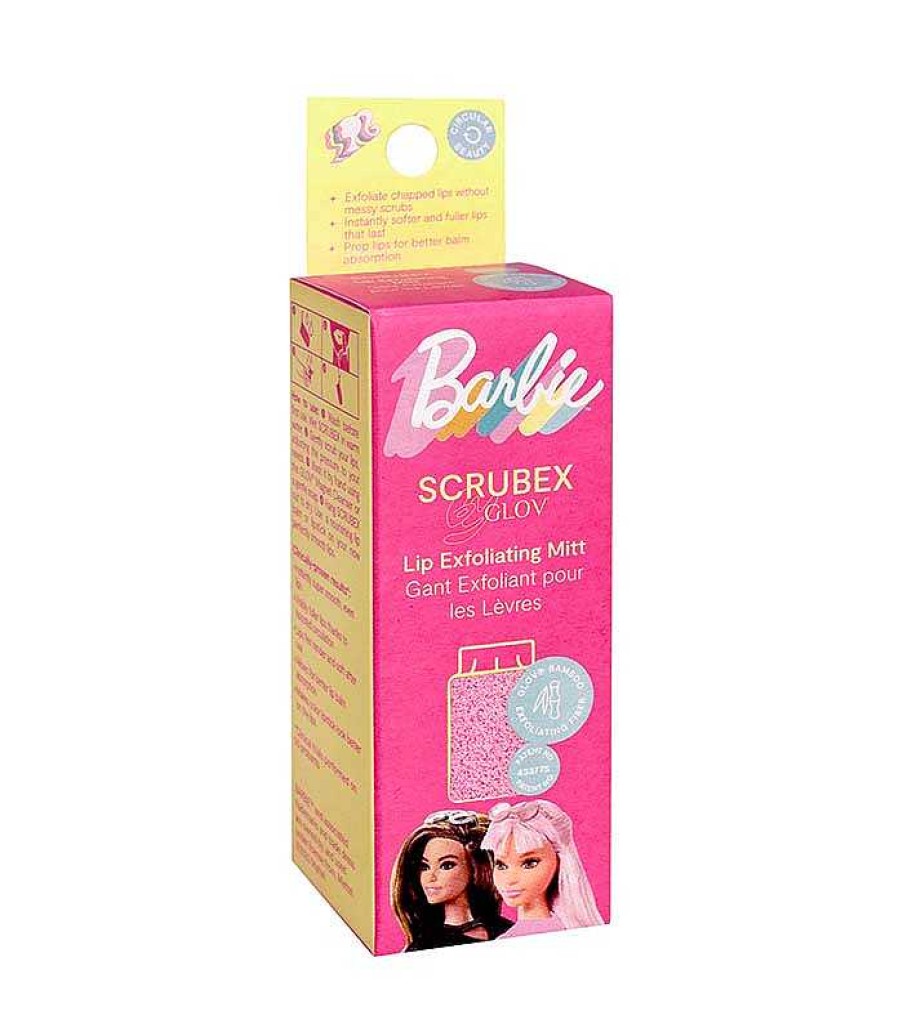 B Lsamos Y Cuidado De Labios | Glov Glov - *Barbie* - Guante Exfoliante Para Labios Scrubex Pink