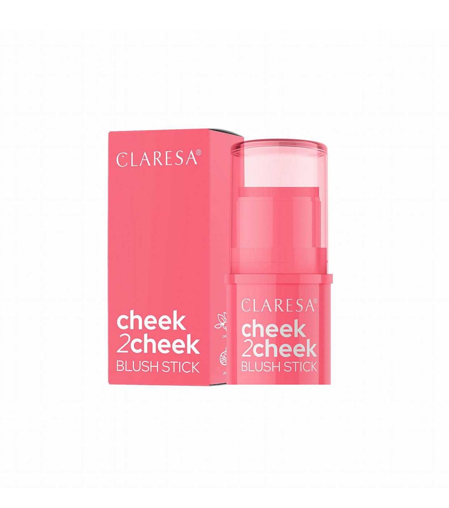 Colorete En Crema | Claresa Claresa - Colorete En Stick Cheek 2Cheek - 02: Neon Coral