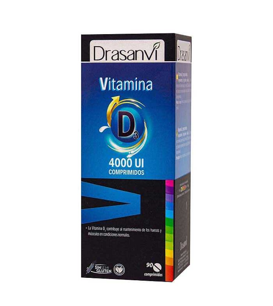 Complementos Alimenticios | Drasanvi Drasanvi - Vitamina D3 4000 Ui 90 Comprimidos