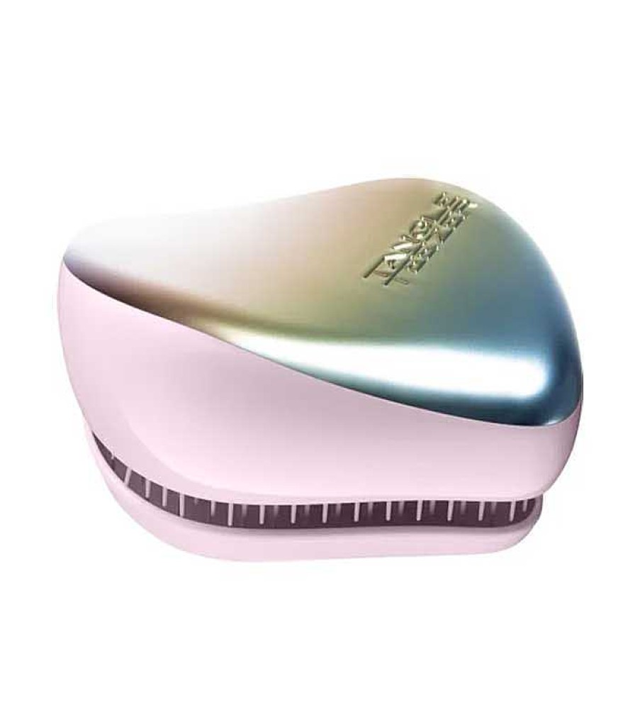 Accesorios Cabello | Tangle Teezer Tangle Teezer - Cepillo Especial Para Desenredar Compact Styler - Pearlescent Matte Chrome