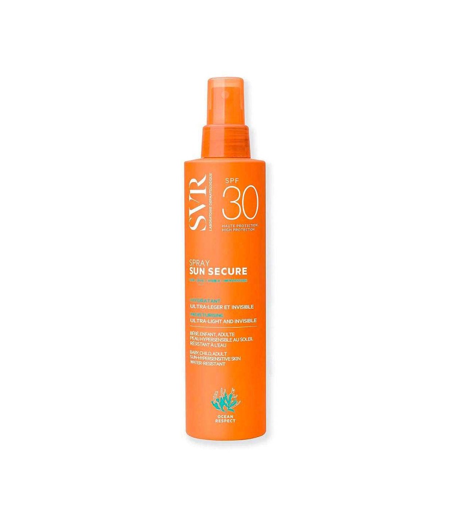 Protectores Solares Faciales | SVR Svr - *Sun Secure* - Spray Protector Solar Spf30 Hidratante, Ultraligero E Invisible