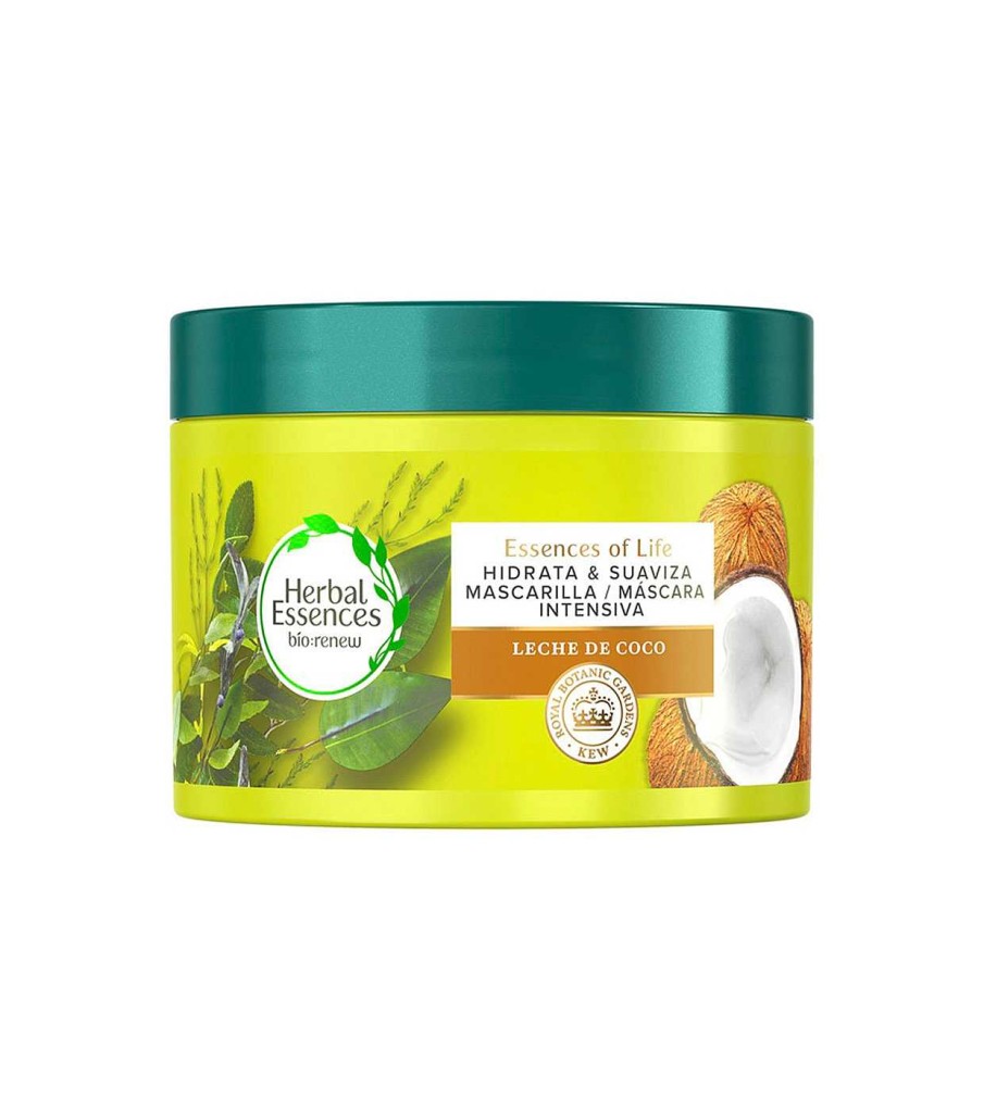 Acondicionadores Y Mascarillas | Herbal Essences Herbal Essences - *Bio Renew* - Mascarilla Hidrata Y Suaviza Con Leche De Coco 450Ml