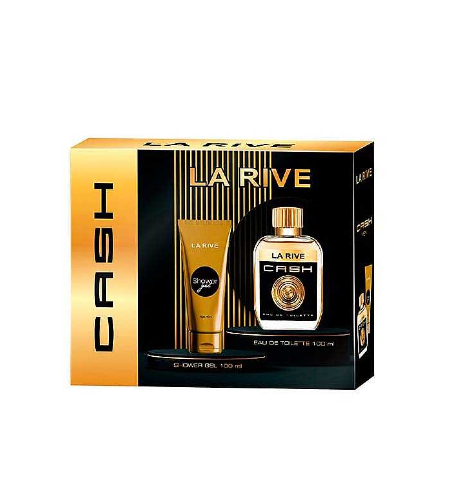 Perfumes Y Sets Para L | La Rive La Rive - Set De Regalo Cash For Men - Gel De Ducha Y Agua De Colonia