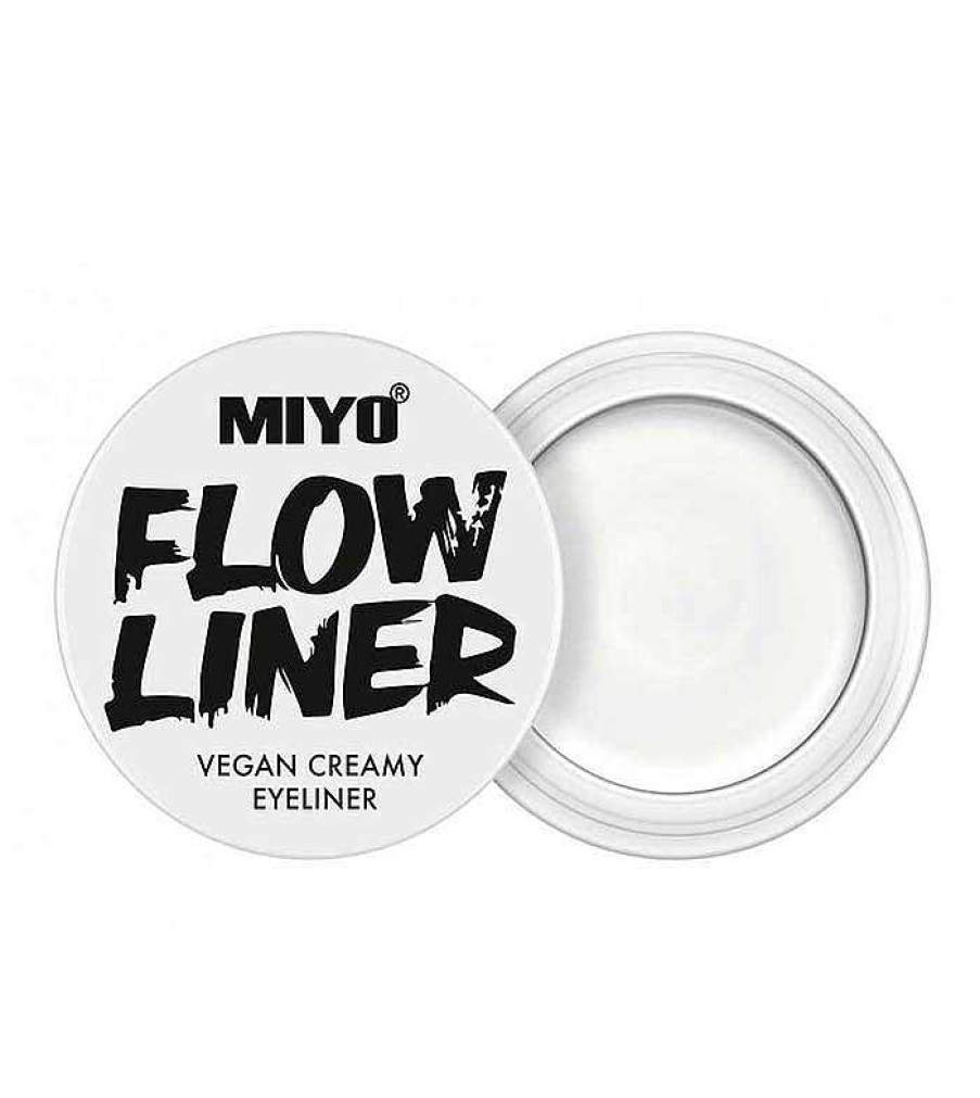 Delineadores En Gel | Miyo Miyo - Eyeliner En Crema Flow Liner - 02: White Flag