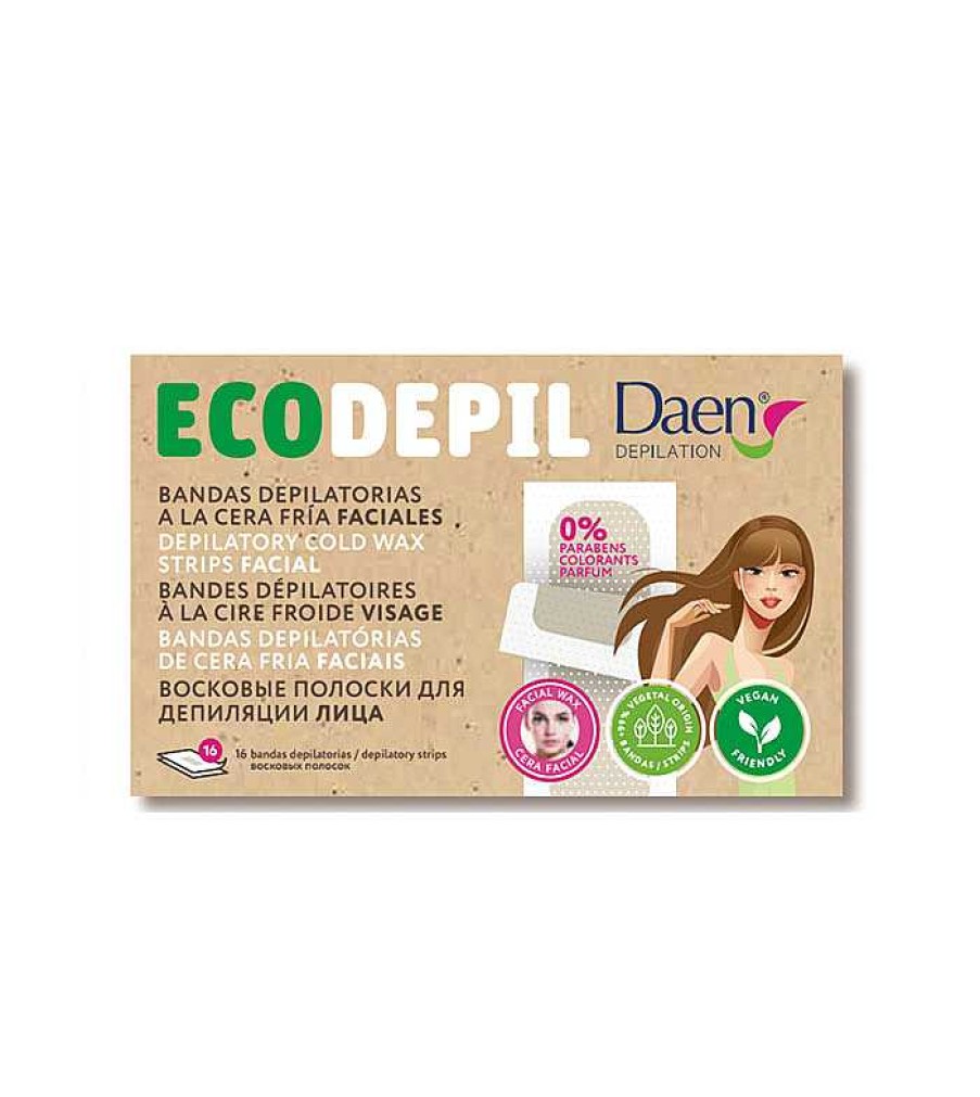 Depilaci N | Daen Daen - Eco-Bandas Depilatorias A La Cera Fr A - Faciales