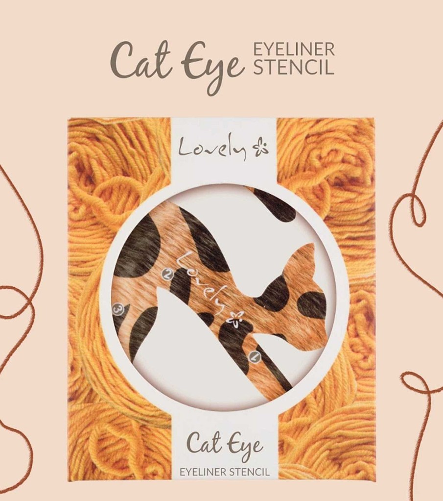 Plantilla De Delineador | Lovely Lovely - *Cozy Feeling* - Plantilla Para Eyeliner Cat Eye