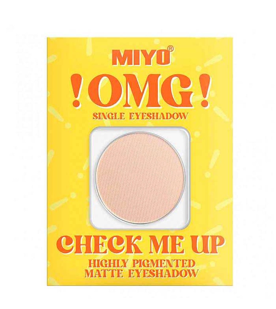 Sombras De Ojos Individuales | Miyo Miyo - * Omg!* - Sombra De Ojos Mate Check Me Up - 02: Pudding