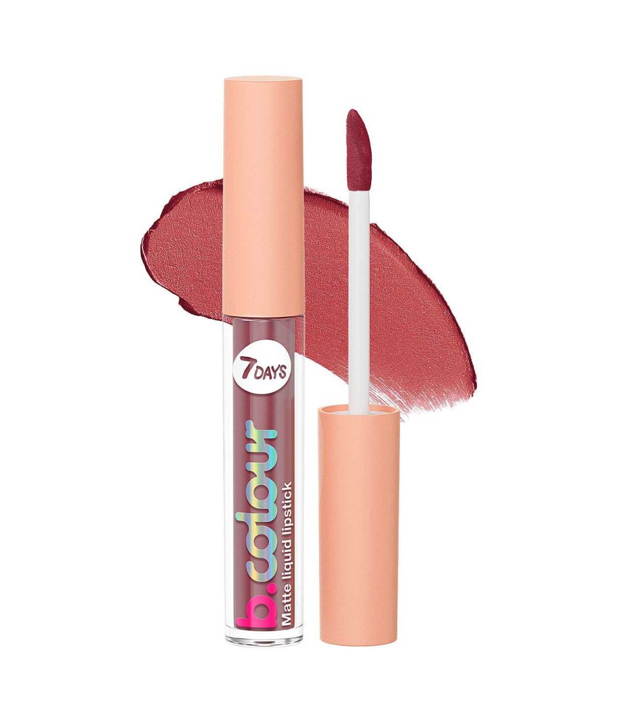 Labiales L Quidos | 7DAYS 7Days - Labial L Quido Mate - 01: Dusty Rose