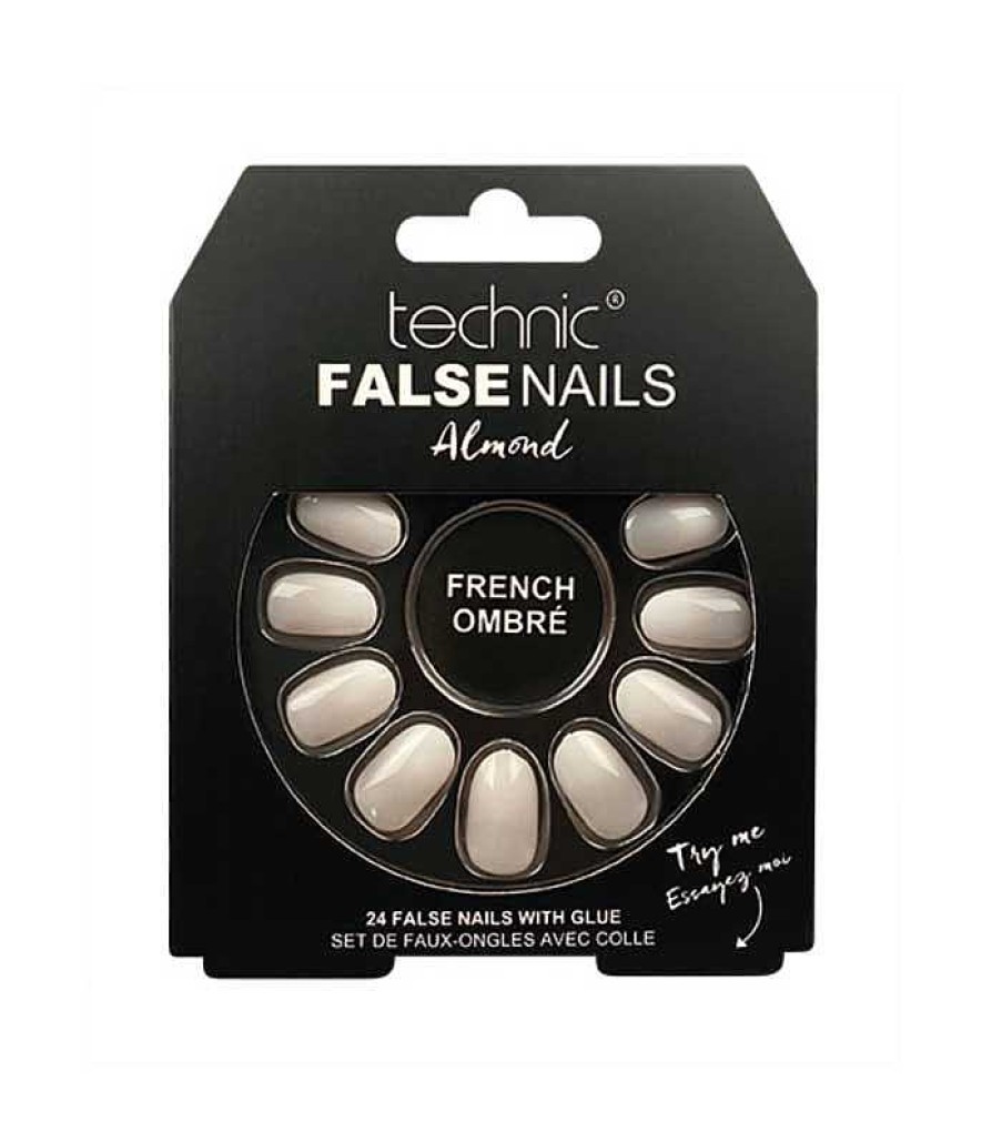 U As Postizas | Technic Cosmetics Technic Cosmetics - U As Postizas False Nails Almond - French Ombr