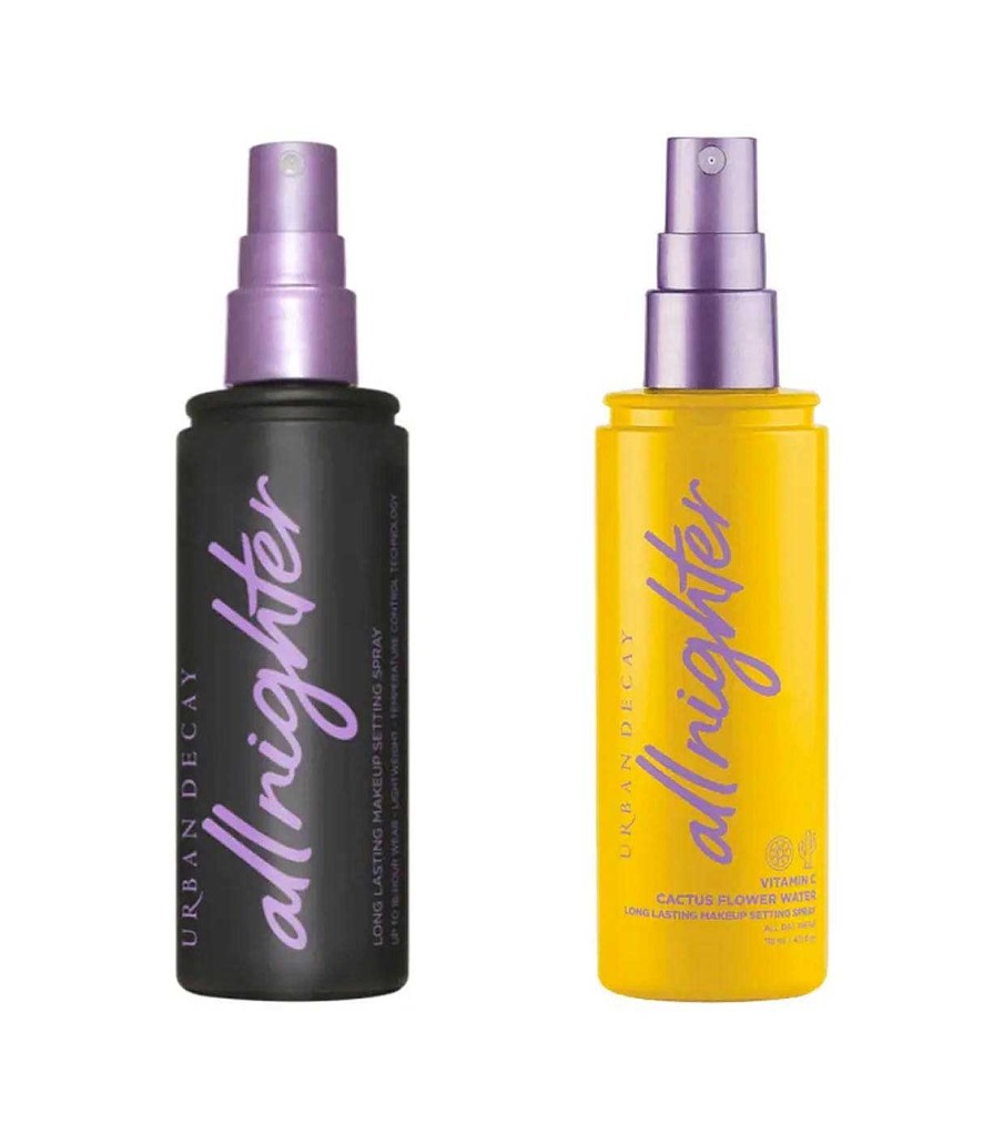 Fijadores Y Prebases | Urban Decay Urban Decay - Set De Sprays Fijadores De Maquillaje All Nighter - Original + Vitamin C