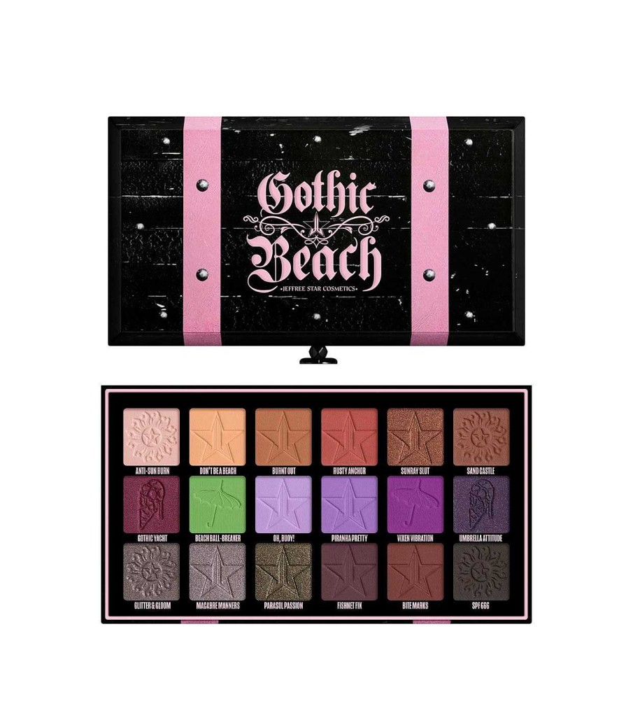 Paletas De Sombras | Jeffree Star Cosmetics Jeffree Star Cosmetics - *Gothic Beach* - Paleta De Sombras De Ojos Gothic Beach