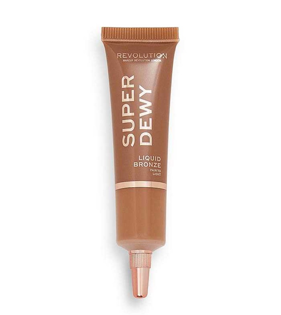 Bronceadores En Crema | Makeup Revolution Revolution - *Super Dewy* - Bronceador L Quido - Fair To Light