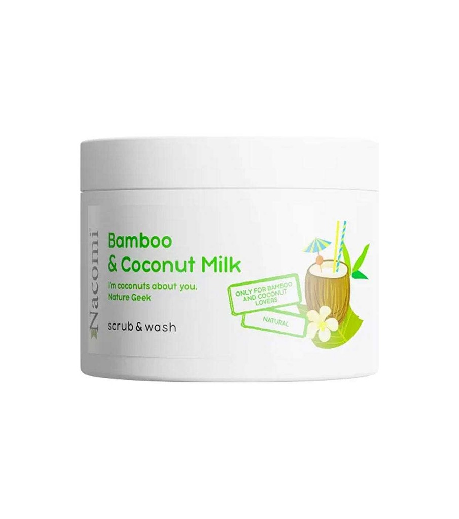 Exfoliantes | Nacomi Nacomi - Exfoliante Y Limpiador Corporal - Bamboo & Coconut Milk