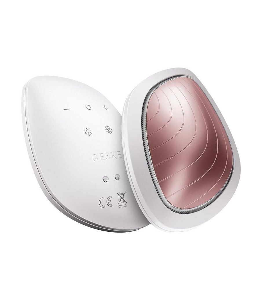 Limpiadores Y Desmaquillantes | GESKE Geske - Mascarilla Facial Sonic Warm & Cool 9 En 1 - White Rose Gold