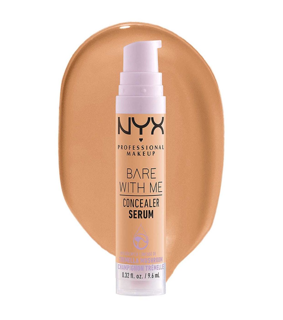 Correctores Fluidos | NYX Professional Makeup Nyx Professional Makeup - Corrector L Quido Concealer Serum Bare With Me - 5.5: Medium Golden