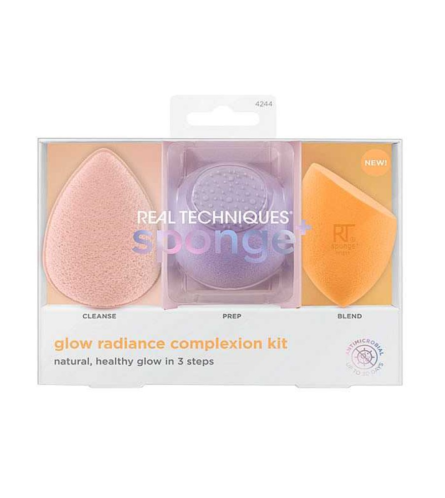 Esponjas | Real Techniques Real Techniques - *Sponge +* - Set De Esponjas Glow Radiance Complexion Kit