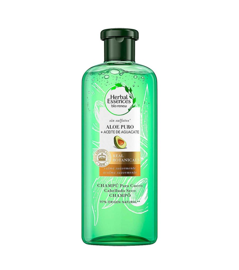 Champ S | Herbal Essences Herbal Essences - *Bio Renew* - Champ Con Aloe Puro Y Aceite De Aguacate - Cabello Seco