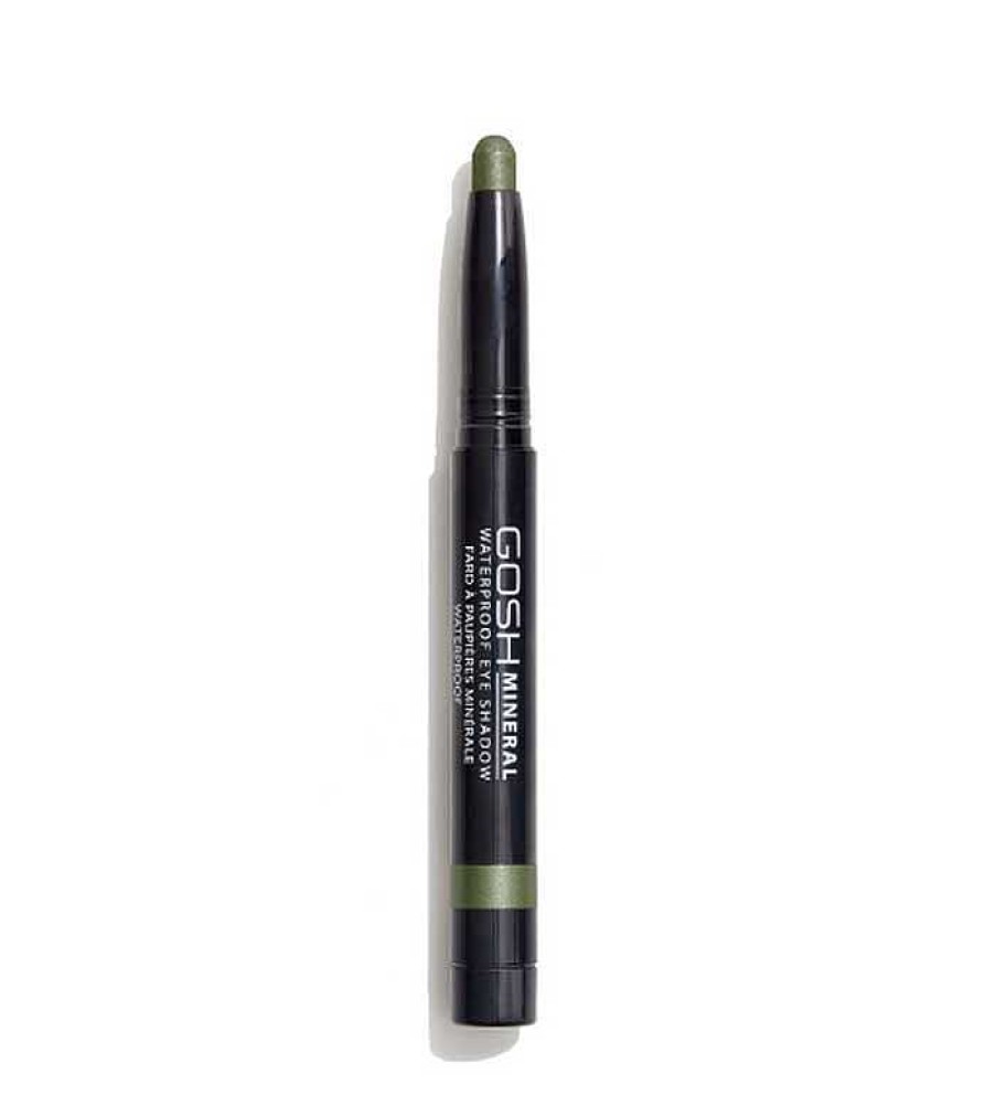 Sombras De Ojos En L Piz | Gosh Gosh - Sombra De Ojos Mineral Waterproof - 013: Olive Green