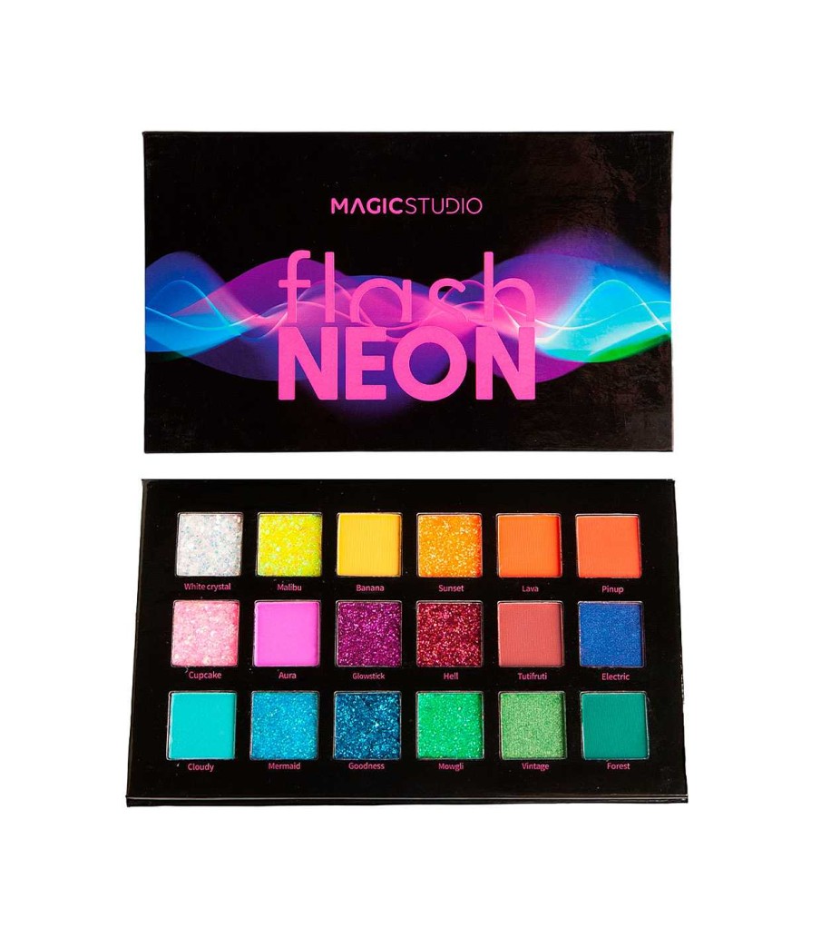 Paletas De Sombras | Magic Studio Magic Studio - Paleta De Sombras Flash Neon