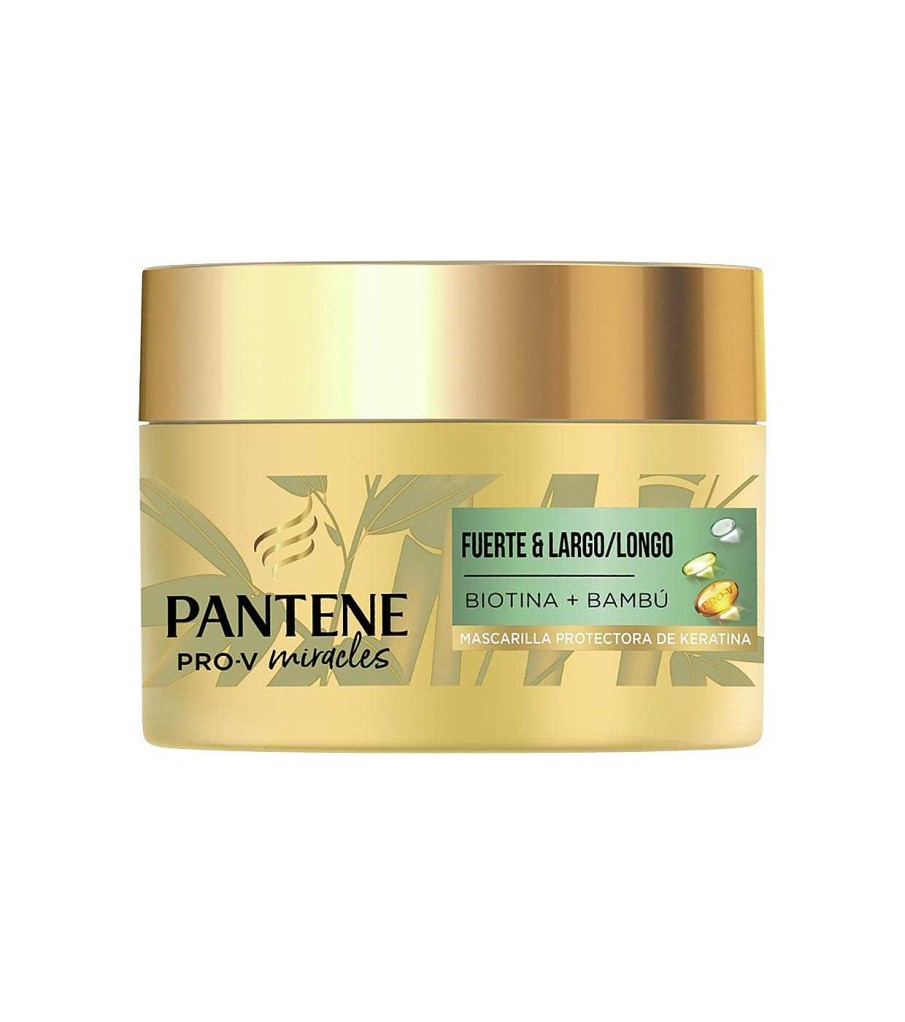 Acondicionadores Y Mascarillas | Pantene Pantene - Mascarilla Capilar Protectora De Keratina Fuerte & Largo 300Ml