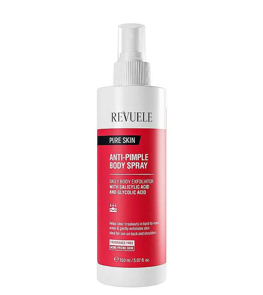 Exfoliantes | Revuele Revuele - *Pure Skin* - Spray Corporal Exfoliante Antiespinillas Anti-Pimple Body Spray