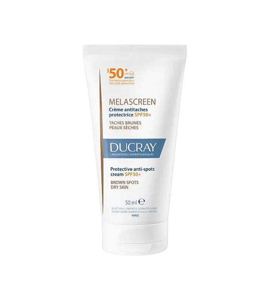 Protectores Solares Faciales | Ducray Ducray - *Melascreen* - Crema Protector Solar Anti-Manchas Spf50+ - Manchas Oscuras Y Pieles Secas