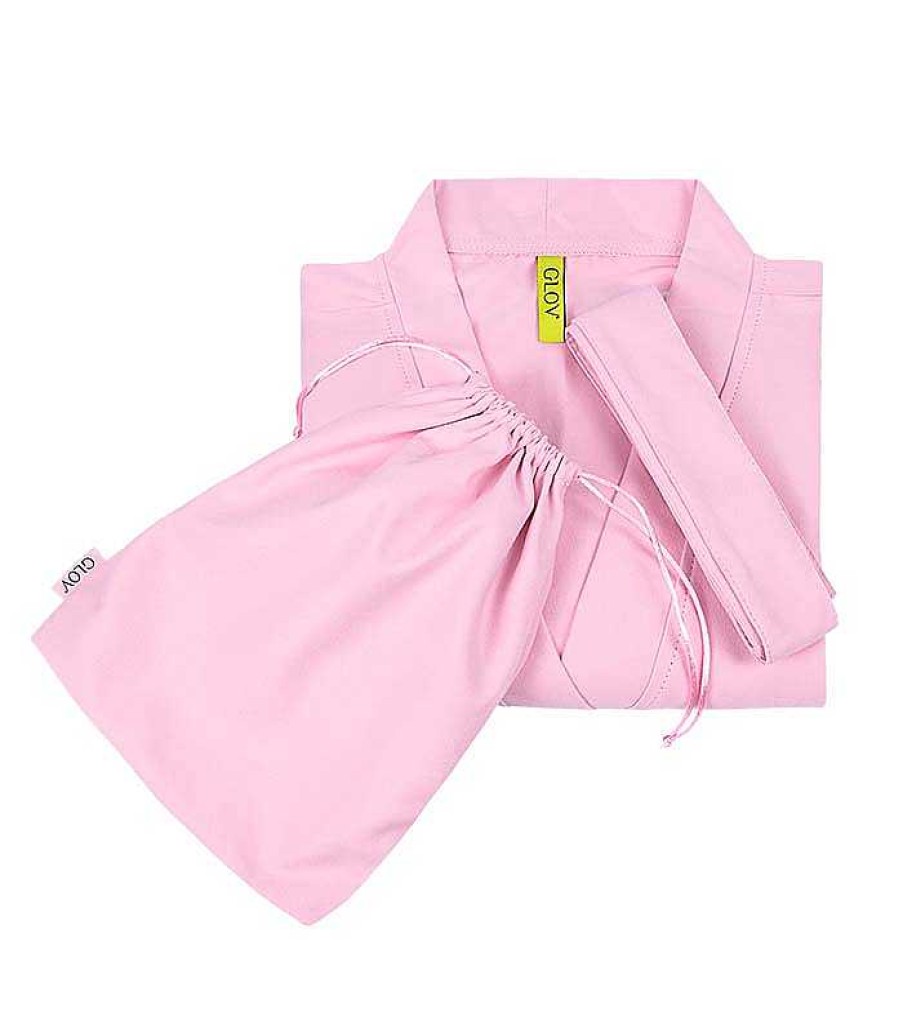 Hogar | Glov Glov - Bata De Toalla Ultra Absorbente Kimono Style - Rosa