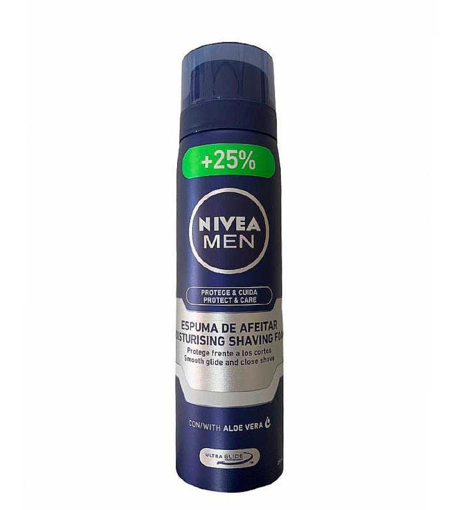 Afeitado | Nivea Nivea Men - Espuma De Afeitar Protectora Protege & Cuida 200+50 Ml