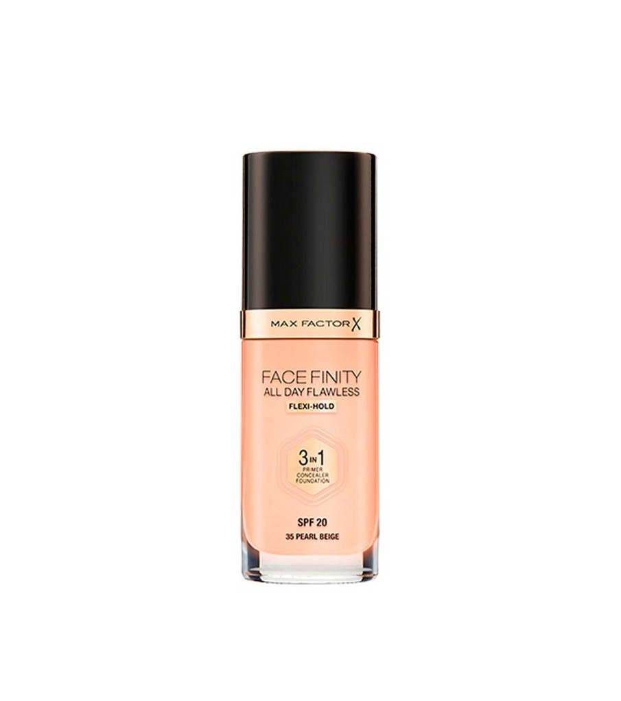 Base De Maquillaje Fluida | Max Factor Max Factor - Base De Maquillaje Face Finity 3 En 1 - C50: Natural Rose