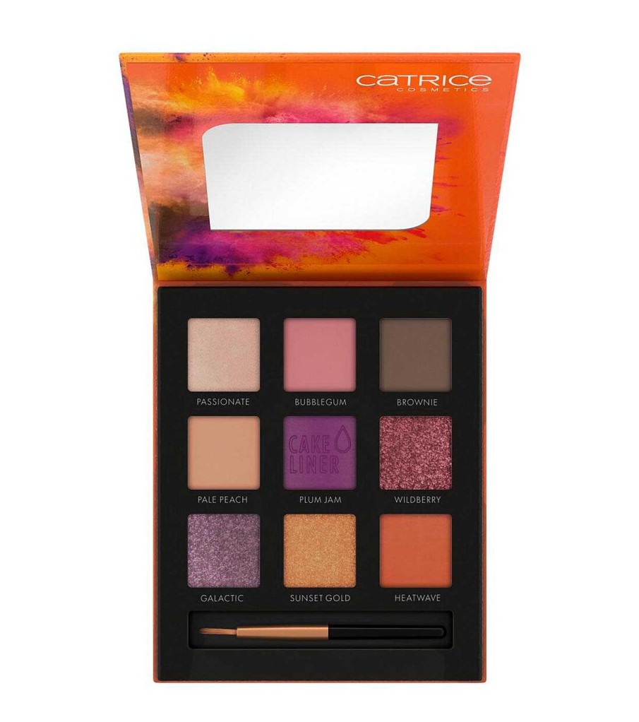 Paletas De Sombras | Catrice Catrice - Paleta De Sombras Y Delineador Colour Blast - 010: Tangerine Meets Lilac