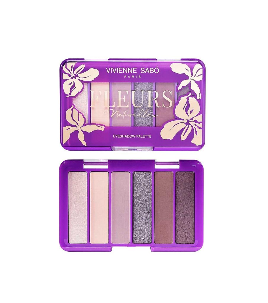 Paletas De Sombras | Vivienne Sabó Vivienne Sab - Paleta De Sombras De Ojos Fleurs Naturelles - 03