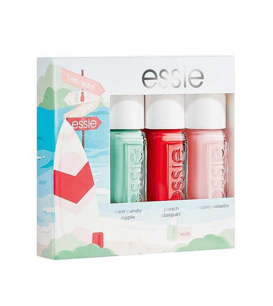 Kits De Esmaltes | Essie Essie - *Summer Kit* - Set De Mini Esmaltes De U As - On The Sea